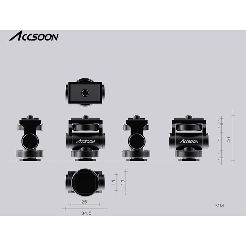 Accsoon Cold Shoe Mount Adapter