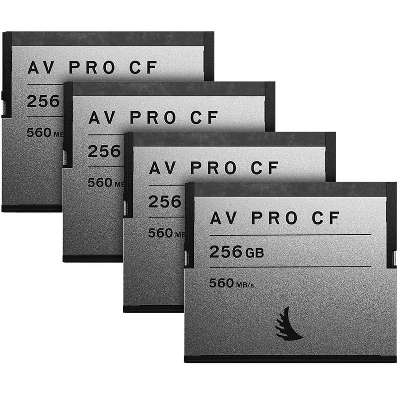 Angelbird AV Pro CF 256GB | 4 Pack