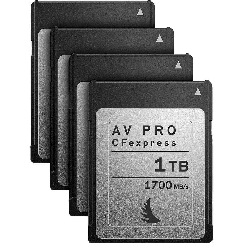 Angelbird AV Pro CFexpress 1TB | 4 Pack