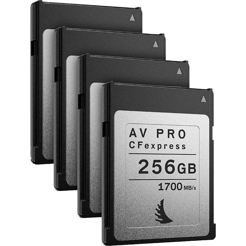 Angelbird AV Pro CFexpress 256GB | 4 Pack