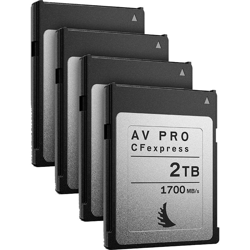 Angelbird AV Pro CFexpress 2TB | 4 Pack