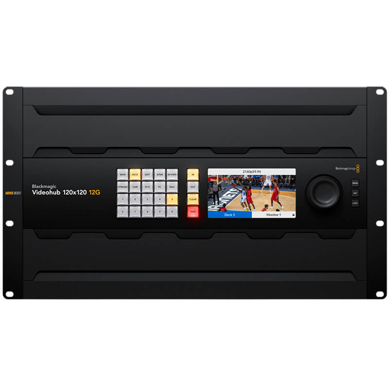 Blackmagic Design Videohub 120x120 12G Holdan