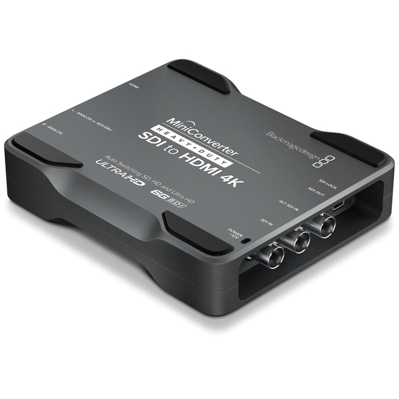 Tested Blackmagic Design Blackmagic Design Mini Converter Heavy Duty SDI to HDMI & power supply 