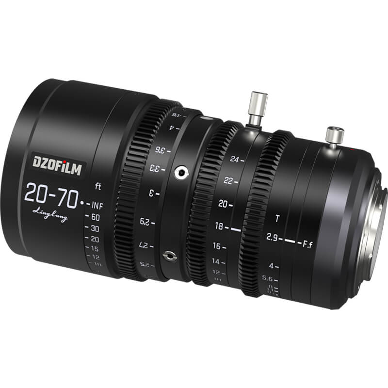DZOFILM LingLung 2 Lens Bundle 10-24/20-70mm T2.9 MFT