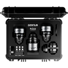 DZOFILM Pavo 2x Anamorphic Prime T2.1 6-Lens Set PL | EF