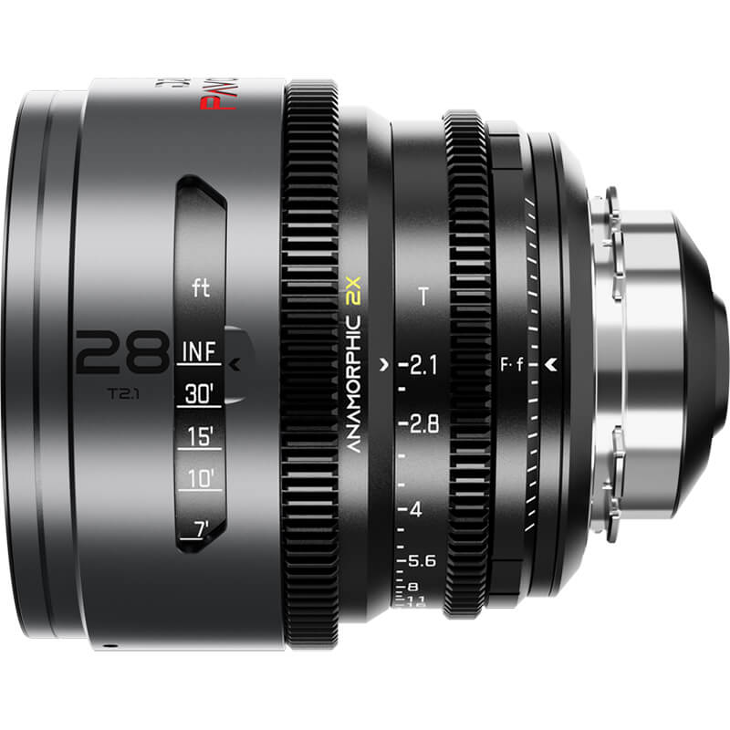 DZOFILM Pavo 2x Anamorphic Prime 28mm T2.1 PL | EF