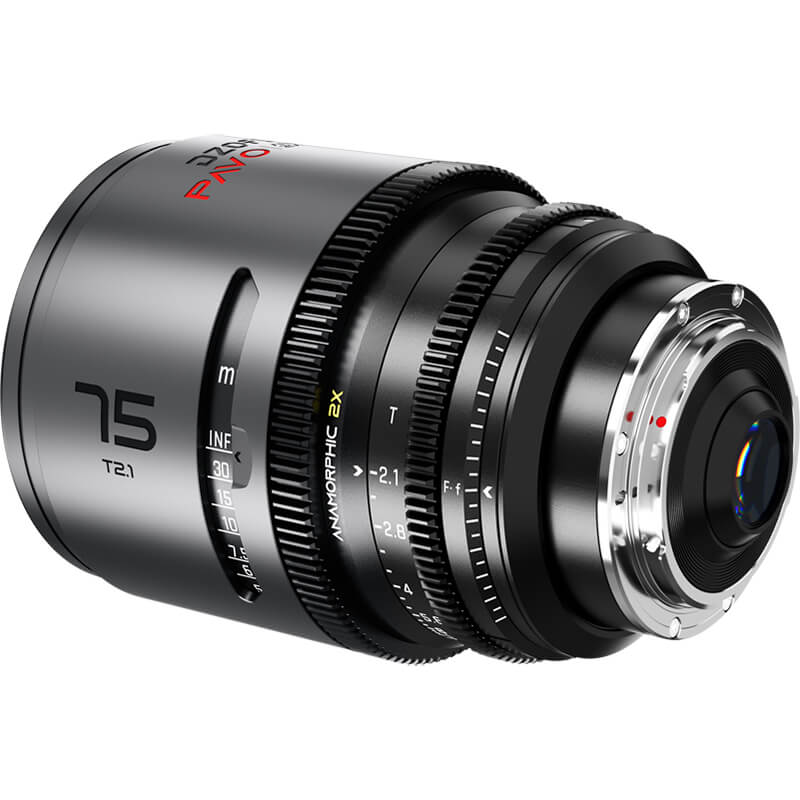 DZOFILM Pavo 2x Anamorphic Prime 75mm T2.1 PL | EF