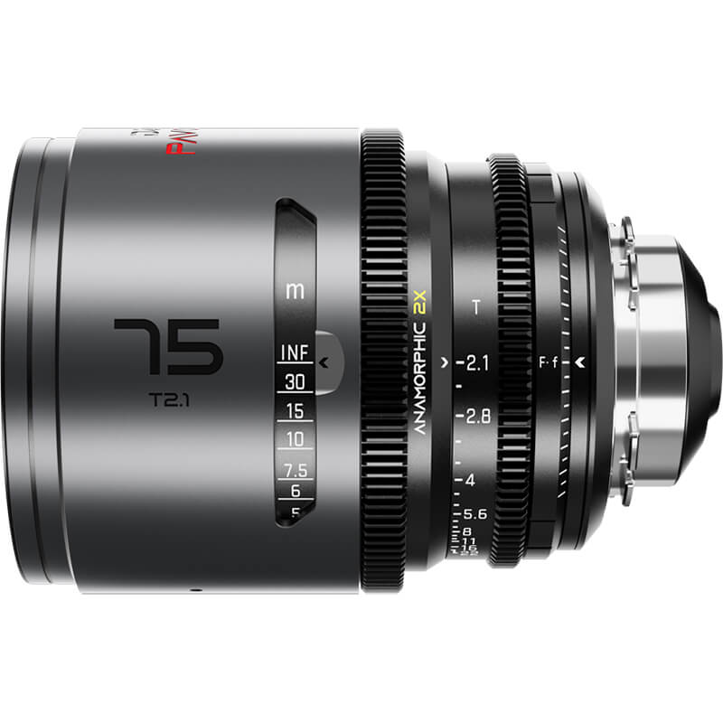 DZOFILM Pavo 2x Anamorphic Prime 75mm T2.1 PL | EF