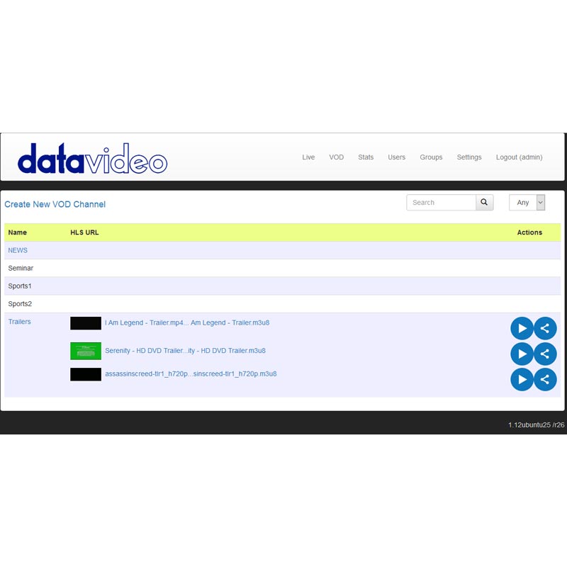 Datavideo DVS-200
