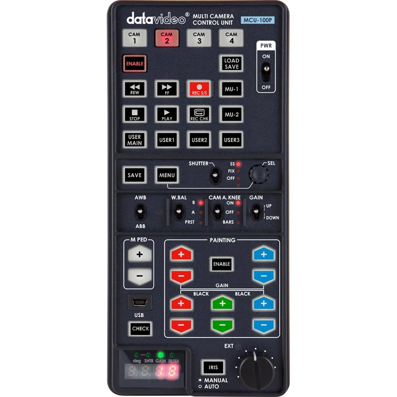 DatavideoCameras and remote heads MCU-100P