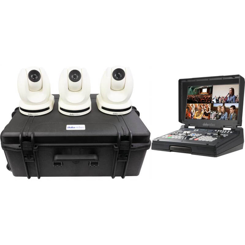 Datavideo PTC-150TLW - 3 Camera Kit with HS-1600T Mark II