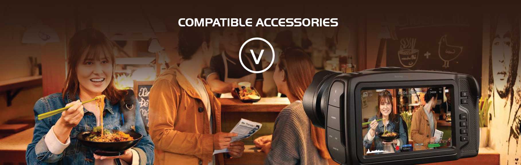 Blackmagic Design Pocket Cinema Camera 4K Compatable Accessories