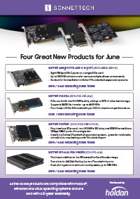 Four New Great Products for June