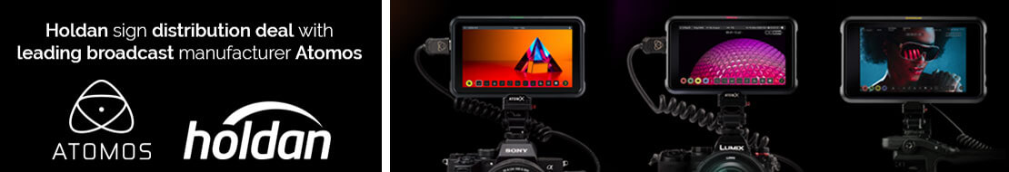 Holdan appointed by Atomos as the new distributor for UK and Ireland