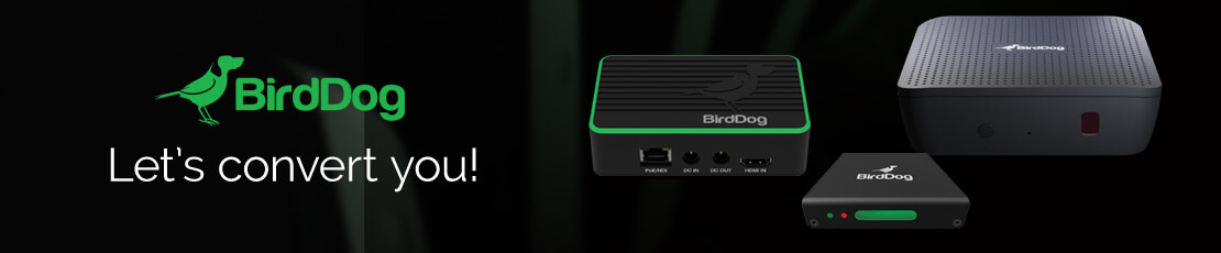 The Power of NDI: BirdDog Converters and the Need for 10G AV Networks in Professional Video Production