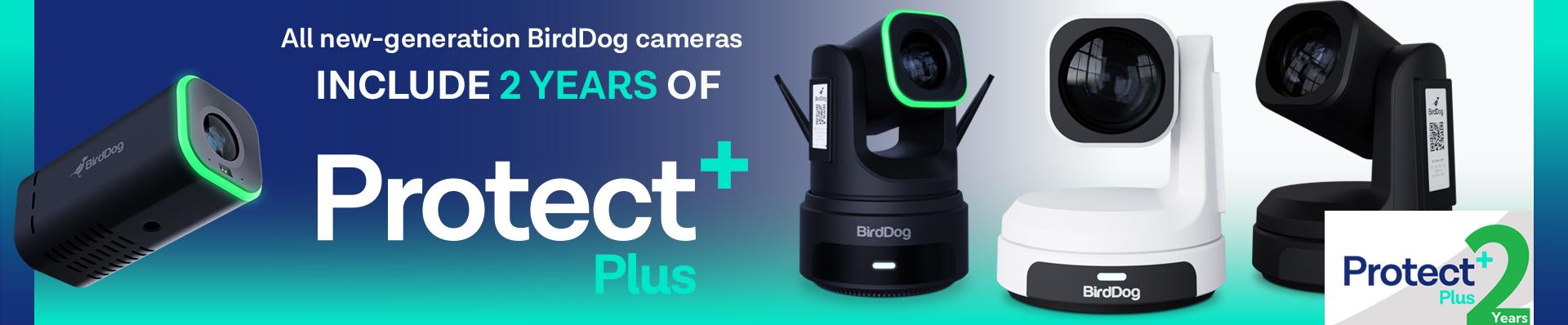 BirdDog Cameras Now Ship with 2 Years of Free Midwich Protect Plus Cover