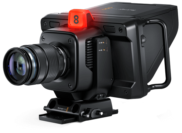 Blackmagic cinema cameras and micro-studio cameras are revolutionising the way we capture content - Studio Camera 4K Plus G2