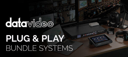 Datavideo Plug & Play Bundle Systems