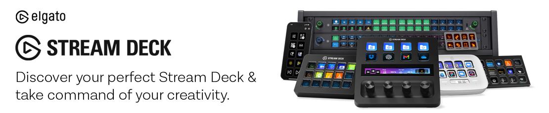 Take Command of Your Creativity: Meet the Elgato Stream Deck Family