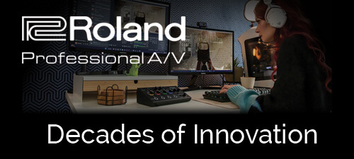 Roland's Decades of Innovation - Unveiling Cutting-Edge Audio and Video Technology for Single Operators