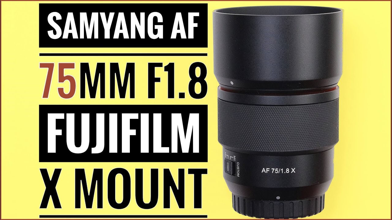 Samyang AF 75mm f1.8 Fujifilm X Mount by Damian Brown
