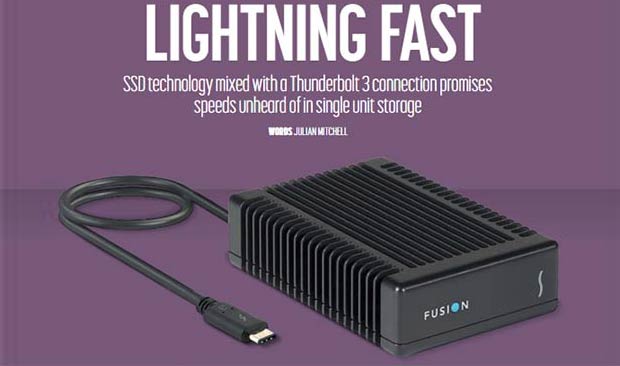 Lightning Fast - Fusion Flash Drive by Definition Magazine