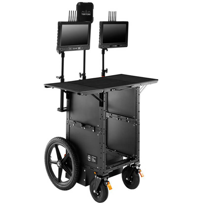 INOVATIV Twin Two-Stage Risers With 2 Pro Monitor Mounts