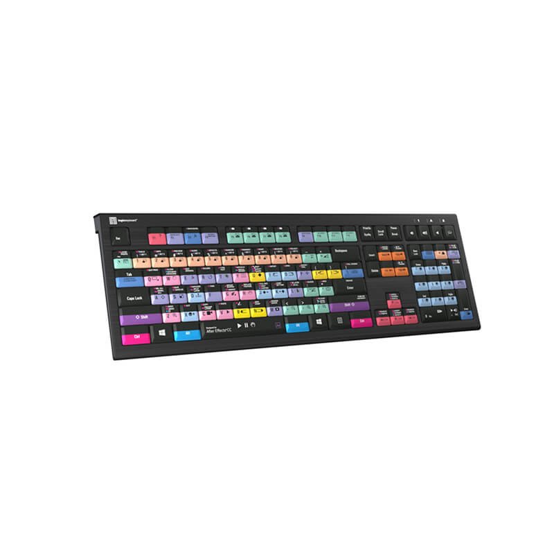 Logickeyboard After Effects CC - PC Backlit ASTRA2