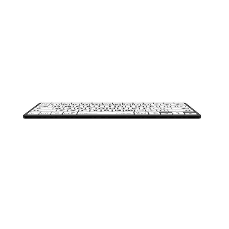 Logickeyboard Braille/LargePrint Black on White MAC