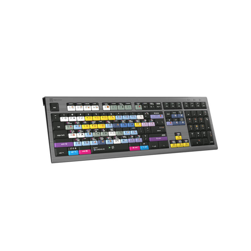 Logickeyboard Cinema 4D Studio Keyboard - Mac Backlit ASTRA2