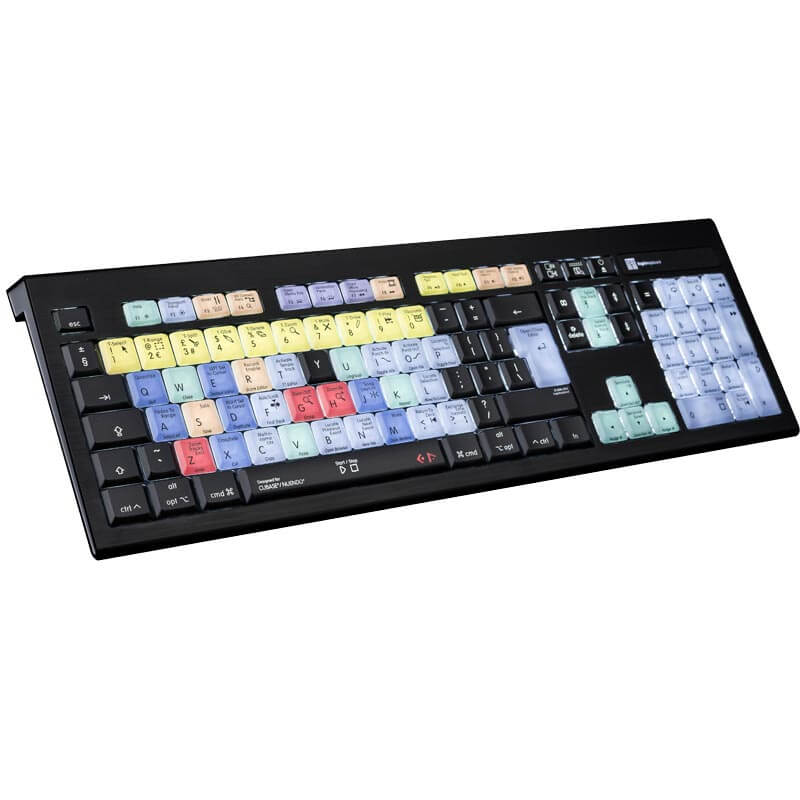 Logickeyboard Cubase - Nuendo Keyboard - Mac Backlit Astra