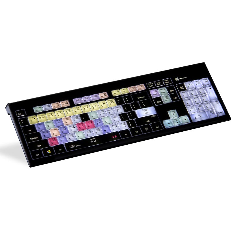 Logickeyboard Cubase - Nuendo Keyboard - PC Backlit Astra