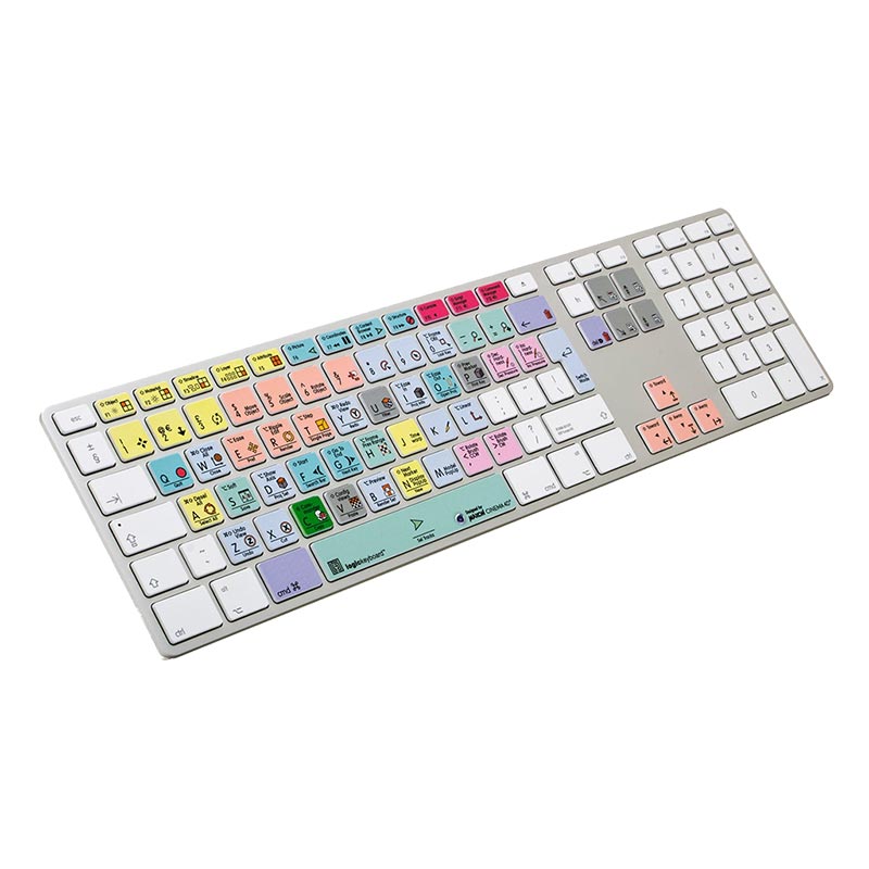 Logickeyboard Cinema 4D Studio Keyboard - Mac Advanced