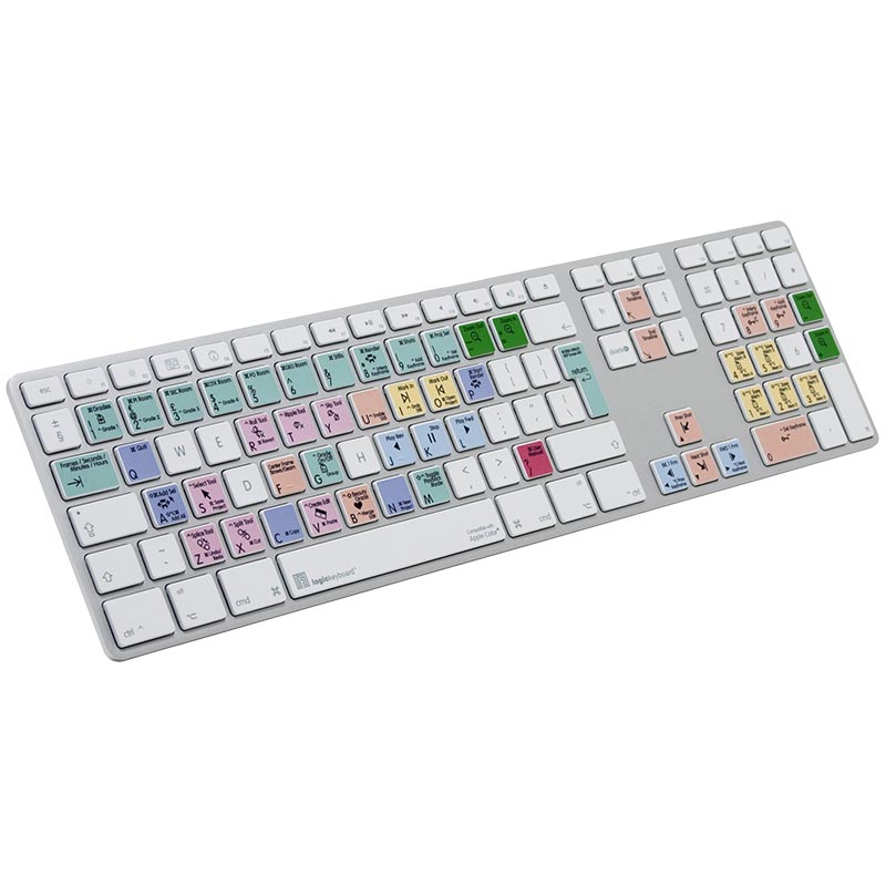 Logickeyboard Color Keyboard Advance - Mac
