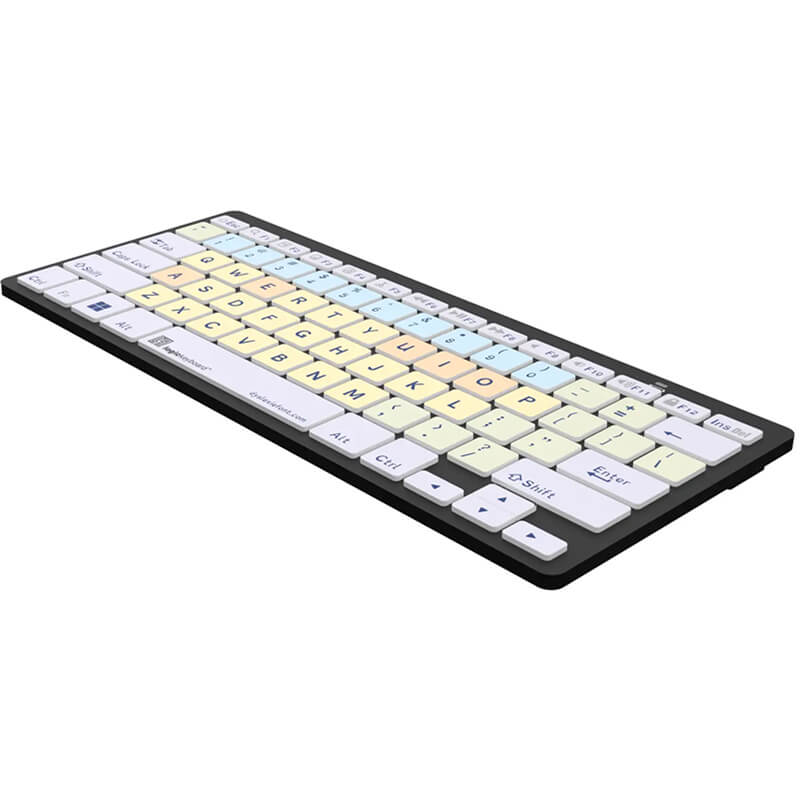 Logickeyboard Dyslexie - PC Bluetooth Mini Keyboard