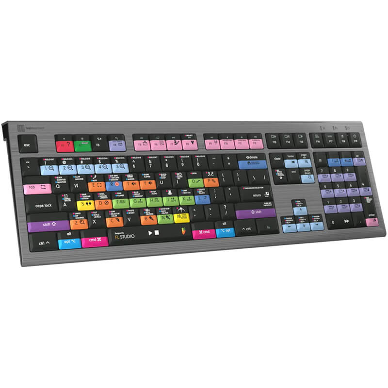 Logickeyboard FL Studio - Mac ASTRA 2 Backlit keyboard