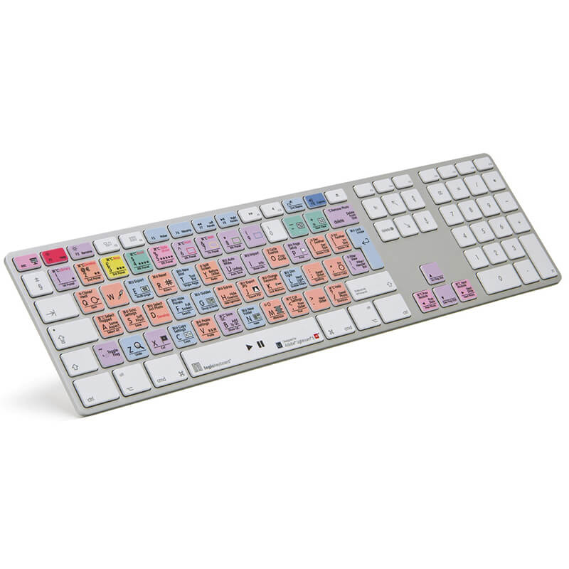 LogickeyboardMedia Keyboards Lightroom Keyboard - Mac Advance