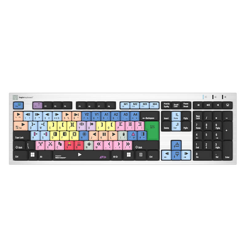 Logickeyboard Media Composer Keyboard - PC
