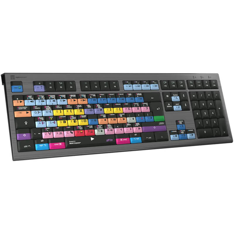 Logickeyboard Media Composer - PRO version - Mac ASTRA2 Backlit Keyboard