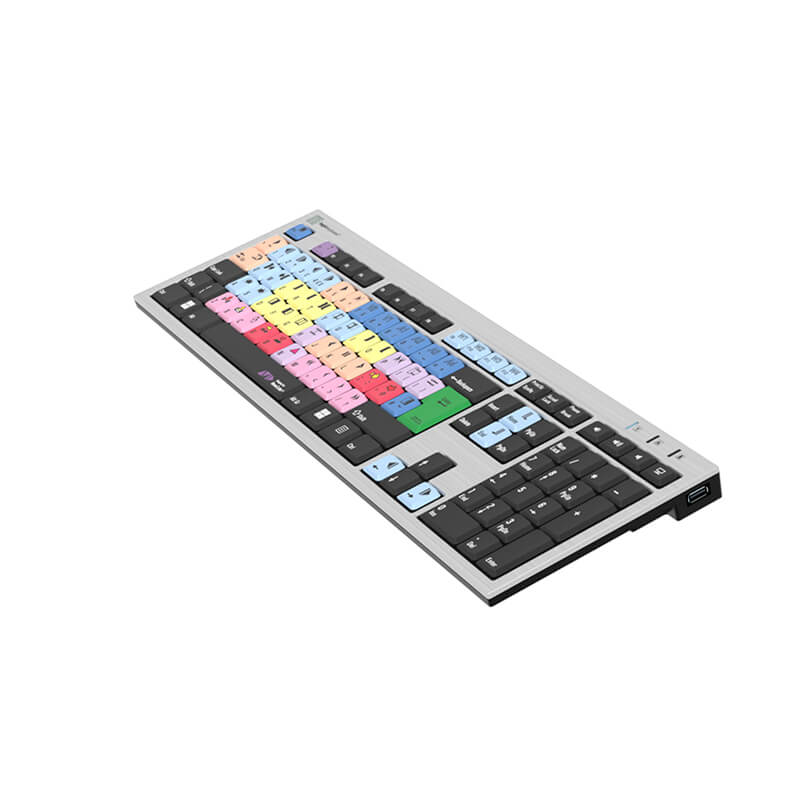 Logickeyboard NewsCutter - PC Slim Line Keyboard