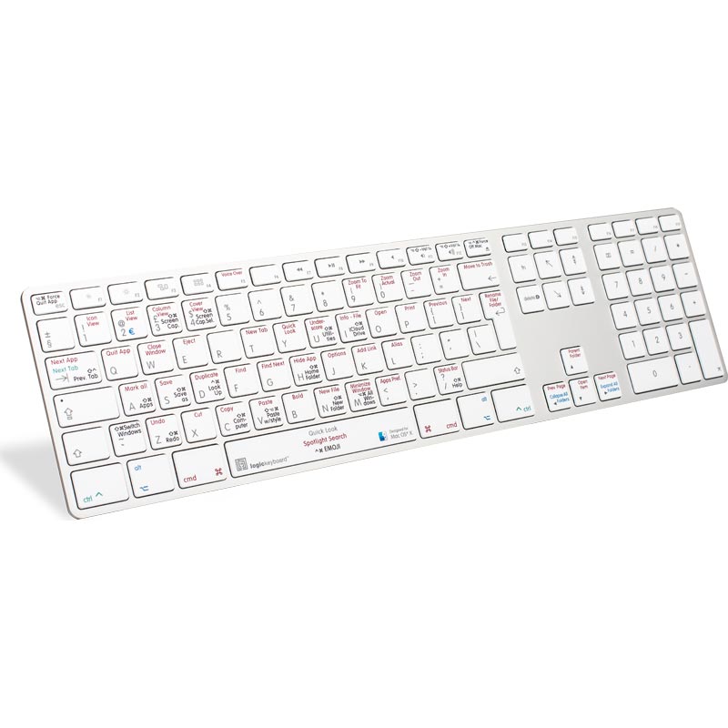 Logickeyboard macOS shortcut keyboard