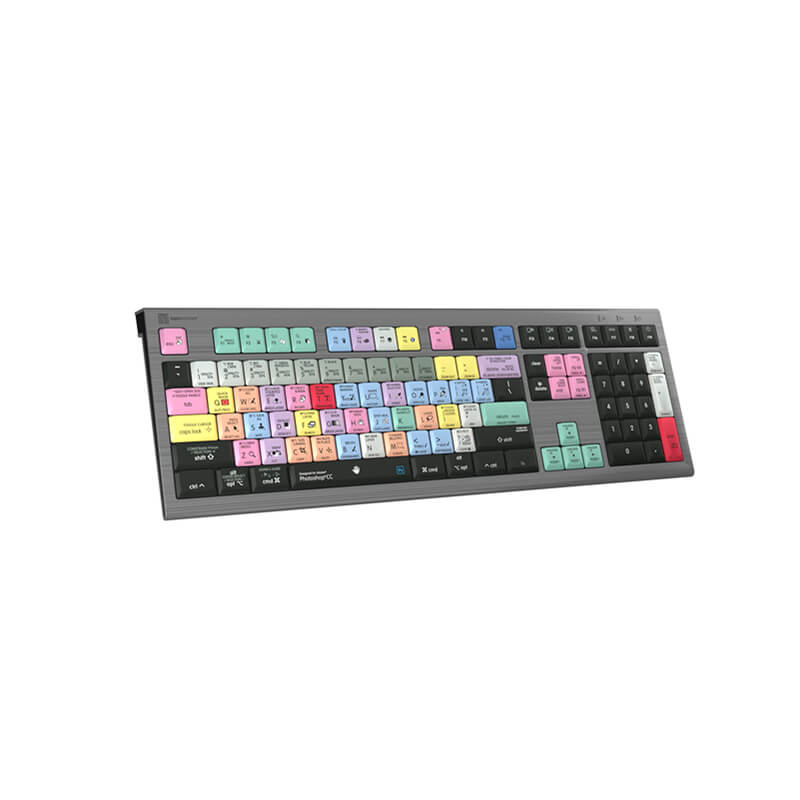 Logickeyboard Photoshop CC Keyboard - Mac Backlit Astra