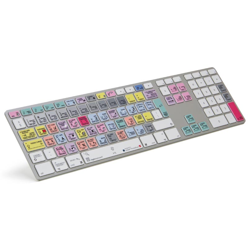 Logickeyboard Photoshop Keyboard - Mac Advance