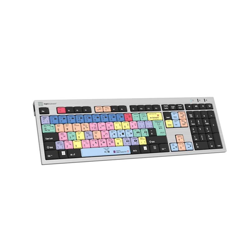 Logickeyboard Premiere Pro CC - Slim Line PC Keyboard