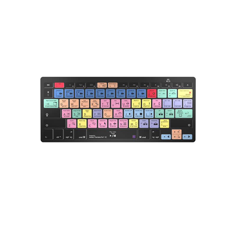 Logickeyboard Premiere Pro CC - Mini Bluetooth Mac Keyboard
