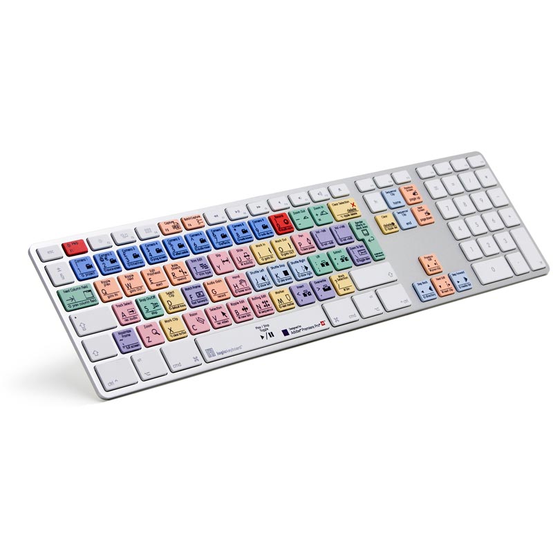 logickeyboard Premiere Pro CC - Slim Line Mac Keyboard Pro