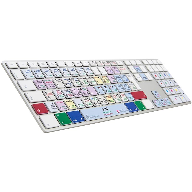 Logickeyboard DaVinci Resolve Keyboard - Mac Advanced