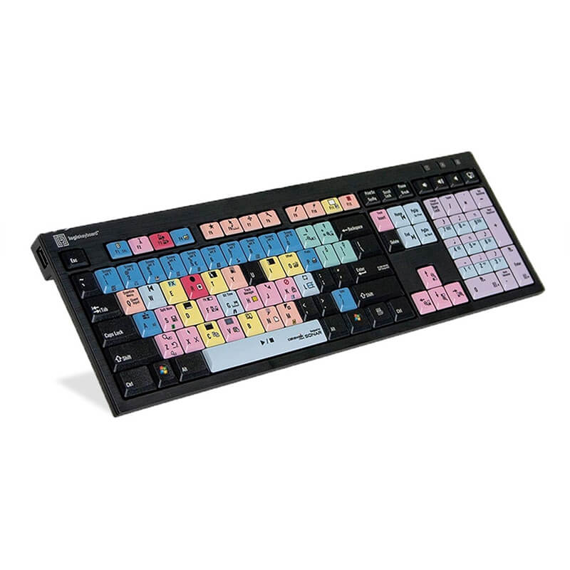 Logickeyboard Sonar - PC Nero Slimline Keyboard