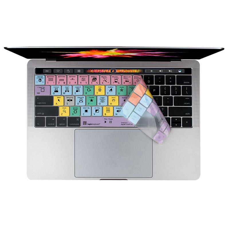 Logickeyboard Final Cut Pro X - MacBook Pro 2016 Keyboard Cover