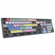 Logickeyboard EDIUS TITAN Wireless Backlit Keyboard - Windows